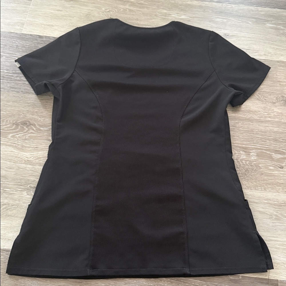 Black Cherokee Infinity Scrub Top - Picture 3 of 3